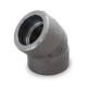 MS Socket Weld Carbon Steel Elbow 45° 3000 PSI As Per ANSI B-16.11